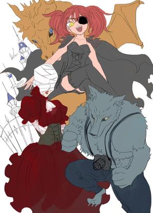 西川 (nishikawa0211)さんの（電子書籍）ローファンタジーのラノベ表紙「５巻」のイラスト募集への提案