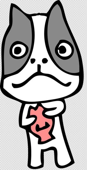 ウェブデザイナー／デベロッパー (work_nz)さんのくまもんみたいなフレンチブルドックキャラクターを作って下さい。への提案