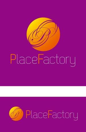 CF-Design (kuma-boo)さんの「PlaceFactory」のロゴ作成への提案