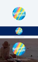 take5-design (take5-design)さんのハワイ＆カリフォルニア雑貨　「Rainbow State」のロゴへの提案