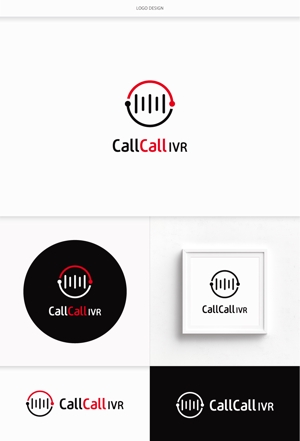 DeeDeeGraphics (DeeDeeGraphics)さんの電話とアプリをつなげるサービス「CallCall IVR」のサービスロゴへの提案