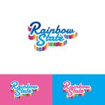 design plus (kukuruya_01)さんのハワイ＆カリフォルニア雑貨　「Rainbow State」のロゴへの提案