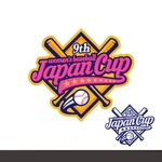 エフ6 (rokkaku_26)さんのプロ・アマチュアが一堂に会して戦う女子野球頂上決戦「JAPANCUP」のロゴへの提案