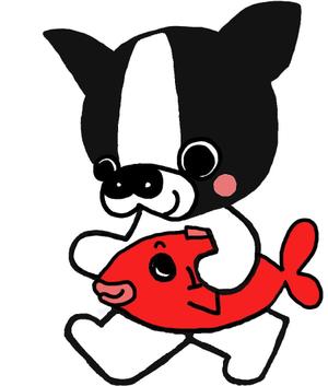 pommebonさんのくまもんみたいなフレンチブルドックキャラクターを作って下さい。への提案