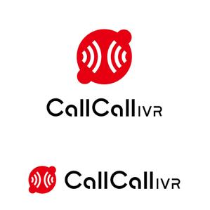 KODO (KODO)さんの電話とアプリをつなげるサービス「CallCall IVR」のサービスロゴへの提案