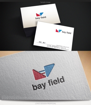 WDO (WD-Office)さんの制御盤製作会社「bay field」のロゴへの提案