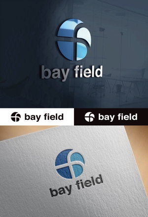 fs8156 (fs8156)さんの制御盤製作会社「bay field」のロゴへの提案