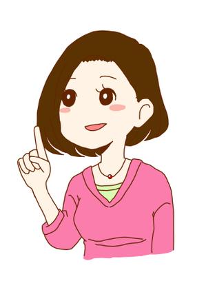 おもち (tkngs)さんの長野県長野市の地域情報ブログ執筆者（女性）のキャラクターデザインへの提案