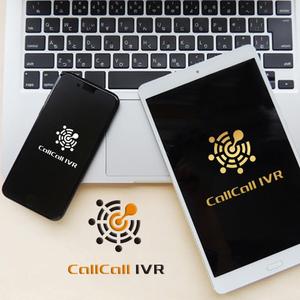 KOZ-DESIGN (saki8)さんの電話とアプリをつなげるサービス「CallCall IVR」のサービスロゴへの提案