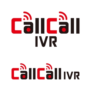 tsdesign (tsdo_11)さんの電話とアプリをつなげるサービス「CallCall IVR」のサービスロゴへの提案