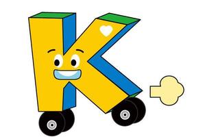 up.kei (upfujimura)さんのアルファベットのキャラクターデザインへの提案