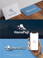 maharo77 (maharo77)さんのコンサルティング会社「HanaFuji」のロゴへの提案
