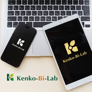 KOZ-DESIGN (saki8)さんのオンラインショップ「Kenko-Bi-Lab」（健康と美の研究所）のロゴへの提案