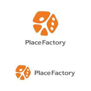 angie design (angie)さんの「PlaceFactory」のロゴ作成への提案