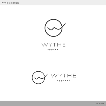 TrueColors (TrueColors)さんのファッションブランド「WYTHE（ワイス）」のロゴへの提案