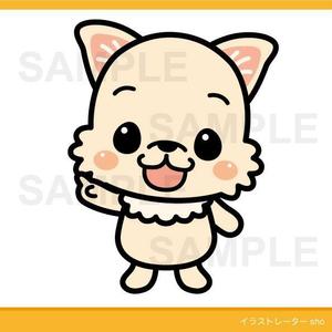 syow（イラスト・キャラデザなど） (n_sho)さんの組合のホームページ掲載用の犬のキャラクターデザインへの提案
