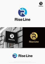 Morinohito (Morinohito)さんの防犯カメラ、監視カメラ、電気工事会社（株式会社RiseLine）のロゴへの提案