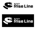 TEX597 (TEXTURE)さんの防犯カメラ、監視カメラ、電気工事会社（株式会社RiseLine）のロゴへの提案