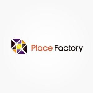 さんの「PlaceFactory」のロゴ作成への提案