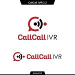 queuecat (queuecat)さんの電話とアプリをつなげるサービス「CallCall IVR」のサービスロゴへの提案