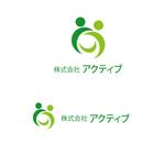 hokusai0214さんの介護施設運営会社「株式会社アクティブ」のロゴへの提案