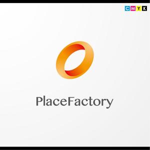 さんの「PlaceFactory」のロゴ作成への提案