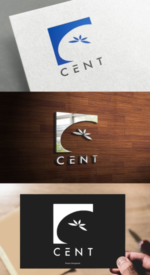 athenaabyz ()さんの不動産会社「株式会社CENT」のロゴ作成への提案