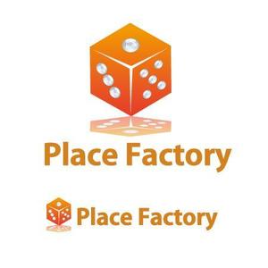 putikawaさんの「PlaceFactory」のロゴ作成への提案