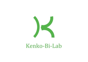 tora (tora_09)さんのオンラインショップ「Kenko-Bi-Lab」（健康と美の研究所）のロゴへの提案