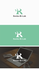 はなのゆめ (tokkebi)さんのオンラインショップ「Kenko-Bi-Lab」（健康と美の研究所）のロゴへの提案