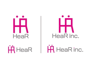 horieyutaka1 (horieyutaka1)さんの「HeaR inc.」のロゴへの提案
