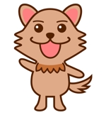 AMADAI (pa72835)さんの組合のホームページ掲載用の犬のキャラクターデザインへの提案