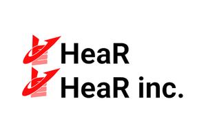 さんの「HeaR inc.」のロゴへの提案