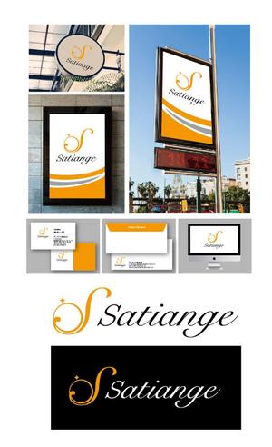 K-J (king_j)さんの婚約指輪のブランド「Satiange」のロゴを作ってください！への提案