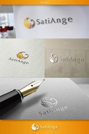 coco design (tomotin)さんの婚約指輪のブランド「Satiange」のロゴを作ってください！への提案