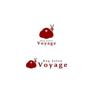 Yolozu (Yolozu)さんのドッグサロン「Dog Salon Voyage」の ロゴを作って頂きたいですへの提案