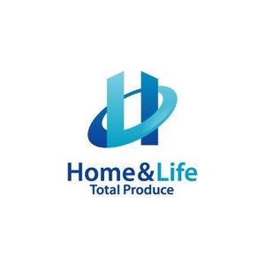 smartdesign (smartdesign)さんの「Home＆Life　Total　Produce　（㈱住生活総合企画）」のロゴ作成への提案