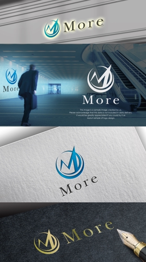 Mizumoto (kmizumoto)さんのコンサルティング会社「More」のロゴへの提案