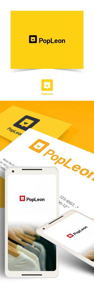 kino (labokino)さんのアパレルショップサイト　「popleon」のロゴへの提案