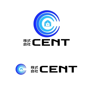 MacMagicianさんの不動産会社「株式会社CENT」のロゴ作成への提案