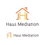 中川 翔 (Gragragraphic)さんの不動産会社サイト　Haus Mediation株式会社　のロゴへの提案