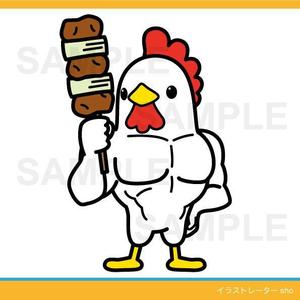 syow（イラスト・キャラデザなど） (n_sho)さんの焼き鳥屋のキャラクターのデザインへの提案