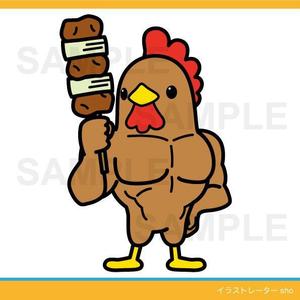 syow（イラスト・キャラデザなど） (n_sho)さんの焼き鳥屋のキャラクターのデザインへの提案