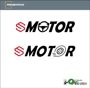 okpro-design (bosama)さんの中古車屋「es MOTER」のロゴ作成依頼への提案