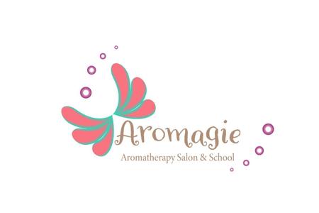 Gpj (Tomoko14)さんのアロマテラピーサロン＆スクール「Aromagie　アロマージェ」のロゴマークへの提案