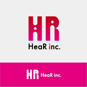 MH (MHMH)さんの「HeaR inc.」のロゴへの提案