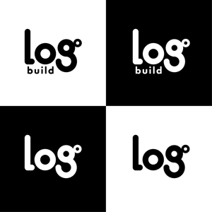 おれんじ (Leo7)さんの未来の工務店の形を作る新サービス「log build」のロゴへの提案
