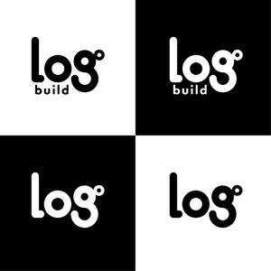 おれんじ (Leo7)さんの未来の工務店の形を作る新サービス「log build」のロゴへの提案