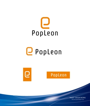invest (invest)さんのアパレルショップサイト　「popleon」のロゴへの提案