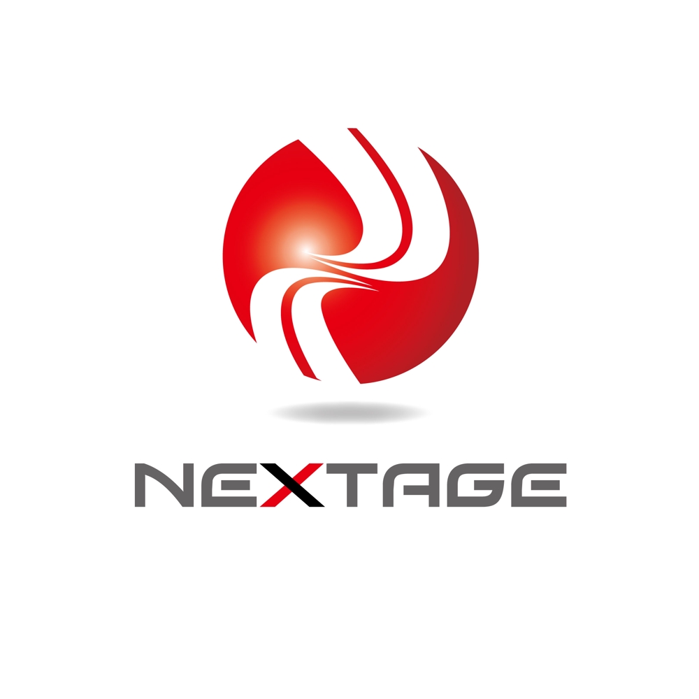 「NEXTAGE」のロゴ作成